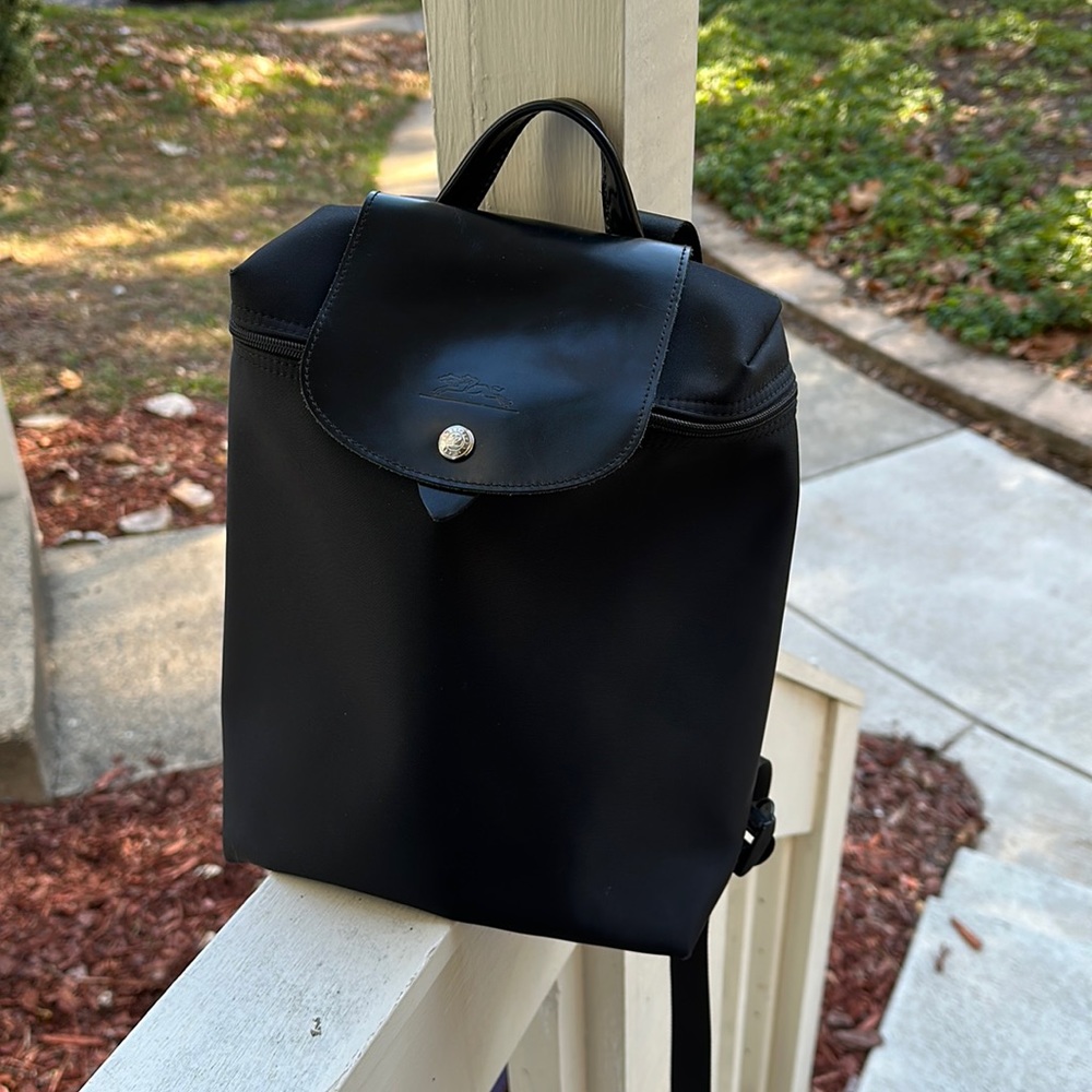 Vintage Longchamp Backpack in Black (RELIST) (Previous buyer backed out)